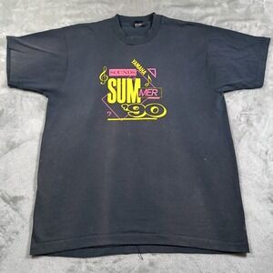 Vintage Yamaha Sounds Of Summer Shirt Men XL 90s Screen Stars Single Stitch USA